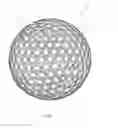Fig. 09 - Golf ball having dimples with concentric grooves