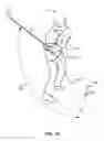 Fig. 23 - Golf swing plane training aid device