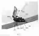 Fig. 04 - Splitboard binding with step in rear securing feature and locking crampon