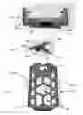Fig. 06 - Splitboard binding with step in rear securing feature and locking crampon