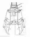 Fig. 01 - Multifunctional engineering accessory with 6-bar mechanism