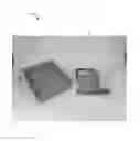 Fig. 01 - Pixel art crayon and marker photo array assembly and kit