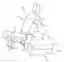 Fig. 01 - Stowable seats