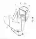 Fig. 08 - Retractable step and side bar assembly for raised vehicle