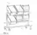 Fig. 03 - TOTE WITH DIVIDER ASSEMBLY