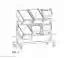 Fig. 03 - Cart with tilting supports