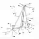 Fig. 01 - Floating wind turbine with a floating foundation, and method for installation of such a wind turbine
