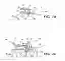 Fig. 06 - Assembly for turbine machine with open rotor contra-rotating propellers, comprising a small duct for the passage of ancillaries