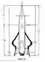 Fig. 10 - Centripetal aerodynamic platform spacecraft