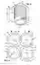 Fig. 05 - Plastic flanged containers and food product pack comprising such containers