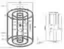 Fig. 01 - High quality visualization in a corrosion inspection tool for multiple pipes