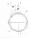 Fig. 41 - Integrated exhaust treatment device having compact configuration