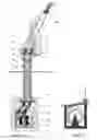 Fig. 08 - Device for controlling and steering traction kites or rotating flyer wheels for electricity generation