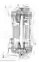 Fig. 02 - Double-ended scroll compressor lubrication of one orbiting scroll bearing via crankshaft oil gallery from another orbiting scroll bearing