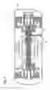 Fig. 05 - Double-ended scroll compressor lubrication of one orbiting scroll bearing via crankshaft oil gallery from another orbiting scroll bearing
