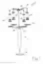 Fig. 02 - Hub member and supporting arms for a pole mounted assembly