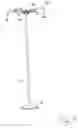 Fig. 04 - Hub member and supporting arms for a pole mounted assembly