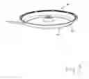 Fig. 08 - Hub member and supporting arms for a pole mounted assembly