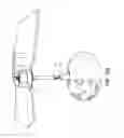 Fig. 14 - Light socket adapter