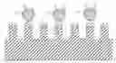 Fig. 01 - Semiconductor manufactured nano-structures for microbe or virus trapping or destruction