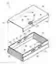 Fig. 01 - Compute chassis having a lid that secures and removes air baffles