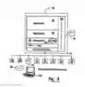 Fig. 05 - Automated banking system controlled responsive to data bearing records