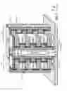 Fig. 03 - SGVC 3D architecture with floating gate device in lateral recesses on sides of conductive strips and insulating strips