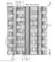 Fig. 13 - SGVC 3D architecture with floating gate device in lateral recesses on sides of conductive strips and insulating strips