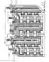Fig. 20 - SGVC 3D architecture with floating gate device in lateral recesses on sides of conductive strips and insulating strips