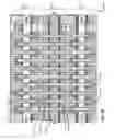 Fig. 37 - SGVC 3D architecture with floating gate device in lateral recesses on sides of conductive strips and insulating strips