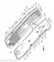 Fig. 09 - Molded mobile device case with storage compartment having hinged access