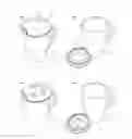 Fig. 06 - Combined vessel lid and tea bag receptacle and method of using