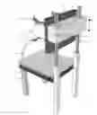 Fig. 01 - Chair providing lifting force to the user