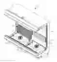 Fig. 01 - Fan plenum assembly and attachment in a merchandiser