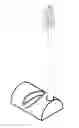 Fig. 01 - Horizontal and vertical toothbrush holder suitable for the application of toothpaste