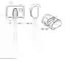 Fig. 02 - Horizontal and vertical toothbrush holder suitable for the application of toothpaste