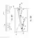 Fig. 22 - Shower seat assembly