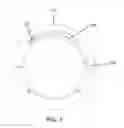 Fig. 02 - Medication dispenser bracelet with vibrating alarm and bluetooth communication