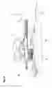 Fig. 24 - Injection device with toothed gearing