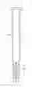 Fig. 01 - Syringe assembly, cap, and puncture needle