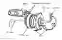 Fig. 01 - Routing unit, a rotary joint and a robot