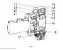 Fig. 04 - Routing unit, a rotary joint and a robot