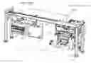 Fig. 01 - Mold transfer assembly for concrete products forming machine