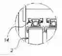 Fig. 01 - System for handling dies comprising a support and a handler