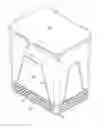 Fig. 01 - STABILIZED RECEPTACLE FOR USE IN VEHICLES