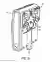 Fig. 17 - Magnetic pouch attachment mechanism with crash stable locking teeth