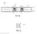Fig. 28 - Magnetic pouch attachment mechanism with crash stable locking teeth