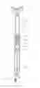 Fig. 01 - Pneumatic and hydraulic elevating seat tube assembly of bicycle