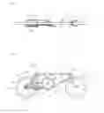 Fig. 02 - Method to sever and disengage a bicycle drivetrain between the crank axis and rear wheel axle, thereby enabling a fold in the bicycle frame at a specified point between said crank axis and rear wheel axle on a vertical or near vertical axis parallel to the plane of the drive train