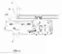 Fig. 03 - Longitudinal lock device for cargo in aircraft, safety trigger for longitudinal lock device